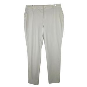 Chico’s Off White Dress Pants Trousers Straight Leg Size 14R